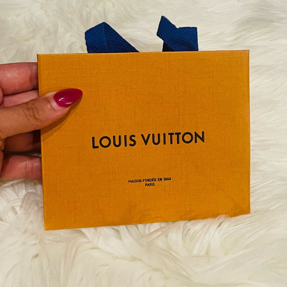 Mini Louis Vuitton gift bag